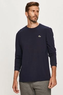 Ανδρικά Μακρυμάνικα Lacoste - Longsleeve γραφίτης
