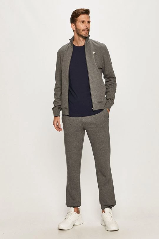 Ανδρικά Μακρυμάνικα Lacoste - Longsleeve γραφίτης 2 Ανδρικά Μακρυμάνικα Lacoste - Longsleeve γραφίτης - Image 2