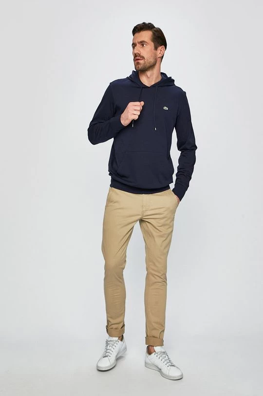 Ανδρικά Χωρίς φερμουάρ Lacoste - Μπλούζα ανοιχτό γκρι 2 Ανδρικά Χωρίς φερμουάρ Lacoste - Μπλούζα ανοιχτό γκρι - Image 2