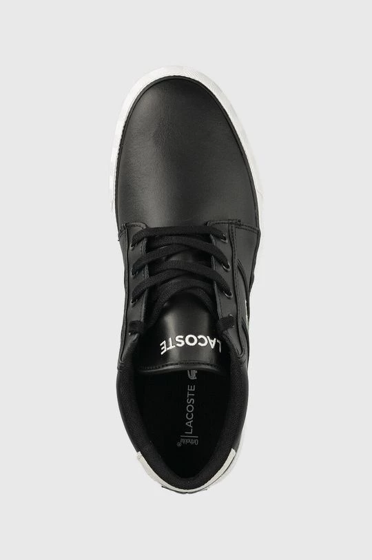 Ανδρικά Sneakers Δερμάτινα αθλητικά παπούτσια Lacoste Chukka , χρώμα: μαύρο 4 Ανδρικά Sneakers Δερμάτινα αθλητικά παπούτσια Lacoste Chukka , χρώμα: μαύρο - Image 4