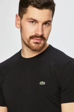 Ανδρικά Μπλουζάκια Lacoste - Μπλουζάκι μαύρο -Lacoste Κατάστημα unnamed file 1094