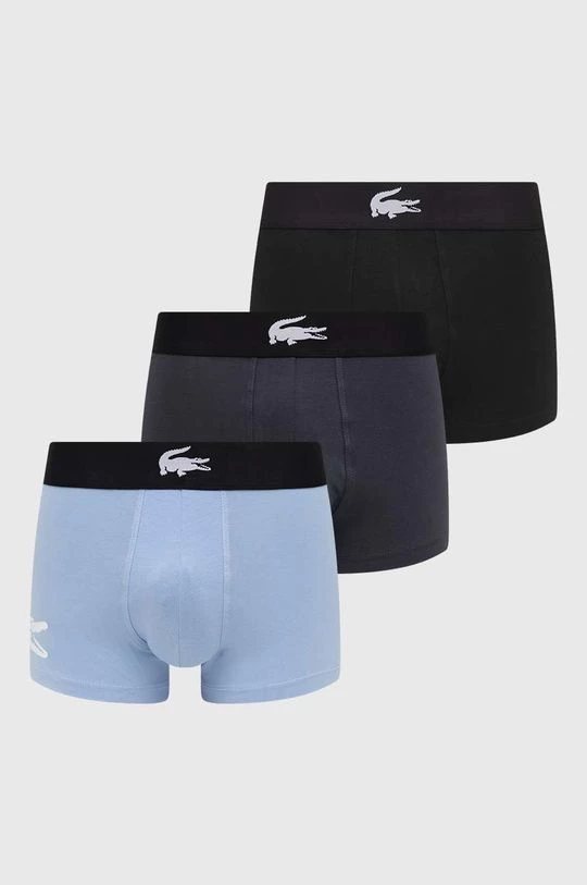 Ανδρικά Μπόξερ και σλιπ Μποξεράκια Lacoste 3-pack ναυτικό μπλε 1 Ανδρικά Μπόξερ και σλιπ Μποξεράκια Lacoste 3-pack ναυτικό μπλε