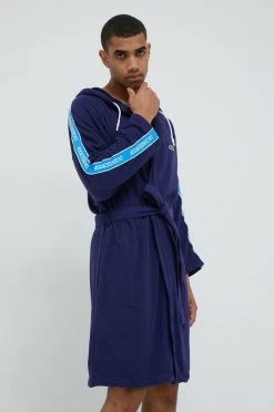 Ανδρικά Μπουρνούζια Μπουρνούζι Lacoste ναυτικό μπλε