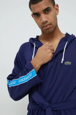 Ανδρικά Μπουρνούζια Μπουρνούζι Lacoste ναυτικό μπλε -Lacoste Κατάστημα unnamed file 1173