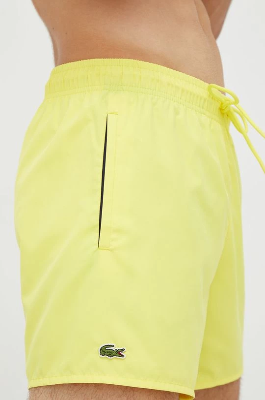Ανδρικά Σόρτς Σορτς κολύμβησης Lacoste κίτρινο 4 Ανδρικά Σόρτς Σορτς κολύμβησης Lacoste κίτρινο - Image 4