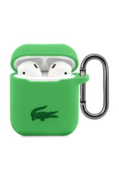 Θήκες για γυναίκες Θήκη για Airpod Lacoste Airpods Cover πράσινο