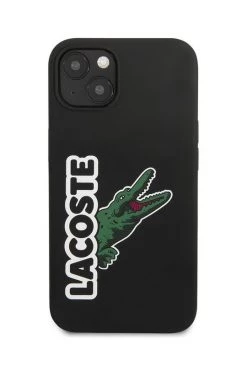 Θήκες για γυναίκες Θήκη κινητού Lacoste Iphone 13 6,1" μαύρο