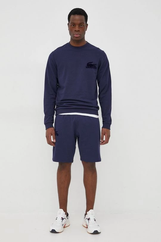 Ανδρικά Χωρίς φερμουάρ Μπλούζα Lacoste ναυτικό μπλε, 2 Ανδρικά Χωρίς φερμουάρ Μπλούζα Lacoste ναυτικό μπλε, - Image 2