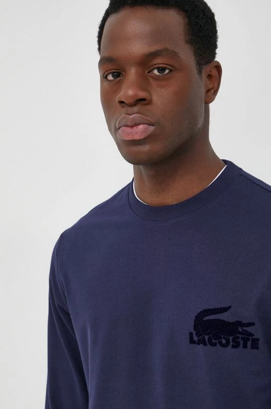Ανδρικά Χωρίς φερμουάρ Μπλούζα Lacoste ναυτικό μπλε, 4 Ανδρικά Χωρίς φερμουάρ Μπλούζα Lacoste ναυτικό μπλε, - Image 4