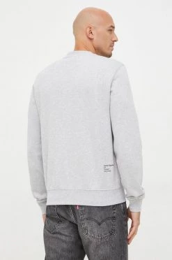 Ανδρικά Χωρίς φερμουάρ Βαμβακερή μπλούζα Lacoste γκρι, -Lacoste Κατάστημα unnamed file 123