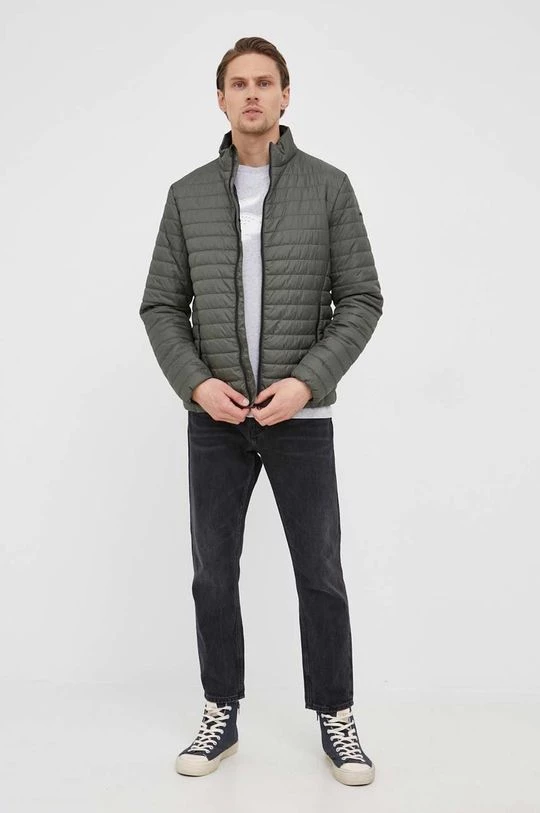 Ανδρικά Μπλουζάκια Μπλουζάκι Lacoste γκρι 2 Ανδρικά Μπλουζάκια Μπλουζάκι Lacoste γκρι - Image 2