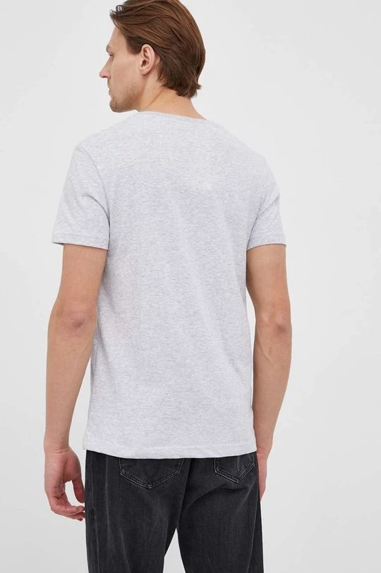 Ανδρικά Μπλουζάκια Μπλουζάκι Lacoste γκρι 3 Ανδρικά Μπλουζάκια Μπλουζάκι Lacoste γκρι - Image 3