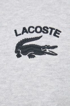 Ανδρικά Χωρίς φερμουάρ Βαμβακερή μπλούζα Lacoste γκρι, -Lacoste Κατάστημα unnamed file 126
