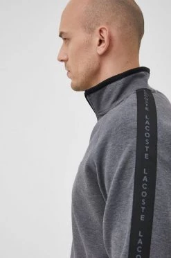 Ανδρικά Με φερμουάρ Μπλούζα Lacoste χρώμα: γκρι -Lacoste Κατάστημα unnamed file 1269