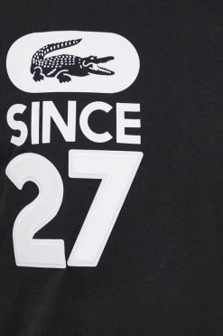 Ανδρικά Μακρυμάνικα Βαμβακερό πουκάμισο με μακριά μανίκια Lacoste μαύρο -Lacoste Κατάστημα unnamed file 1284