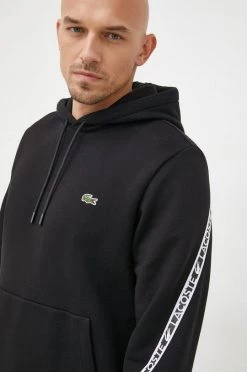 Ανδρικά Χωρίς φερμουάρ Μπλούζα Lacoste μαύρο, -Lacoste Κατάστημα unnamed file 130