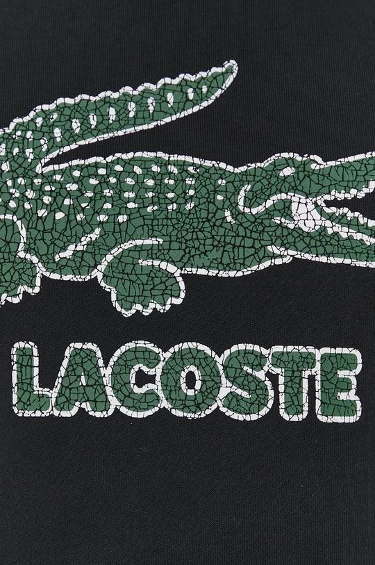Ανδρικά Χωρίς φερμουάρ Μπλούζα Lacoste χρώμα: μαύρο 4 Ανδρικά Χωρίς φερμουάρ Μπλούζα Lacoste χρώμα: μαύρο - Image 4