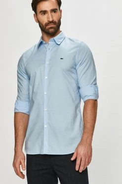 Ανδρικά Πουκάμισα Lacoste - Βαμβακερό πουκάμισο ανοιχτό μπλε 9 Ανδρικά Πουκάμισα Lacoste - Βαμβακερό πουκάμισο ανοιχτό μπλε -Lacoste Κατάστημα unnamed file 1320