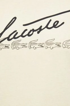 Ανδρικά Μπλουζάκια Βαμβακερό μπλουζάκι Lacoste κίτρινο -Lacoste Κατάστημα unnamed file 1386