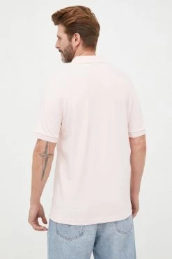 Ανδρικά Πόλο μπλουζάκια Βαμβακερό μπλουζάκι πόλο Lacoste ροζ -Lacoste Κατάστημα unnamed file 1389