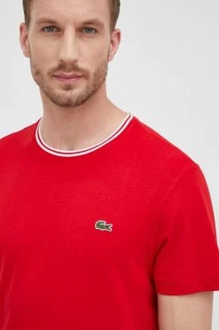 Ανδρικά Μπλουζάκια Βαμβακερό μπλουζάκι Lacoste κόκκινο 10 Ανδρικά Μπλουζάκια Βαμβακερό μπλουζάκι Lacoste κόκκινο -Lacoste Κατάστημα unnamed file 1432