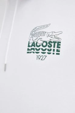 Ανδρικά Χωρίς φερμουάρ Βαμβακερή μπλούζα Lacoste χρώμα: άσπρο, 9 Ανδρικά Χωρίς φερμουάρ Βαμβακερή μπλούζα Lacoste χρώμα: άσπρο, -Lacoste Κατάστημα unnamed file 1438