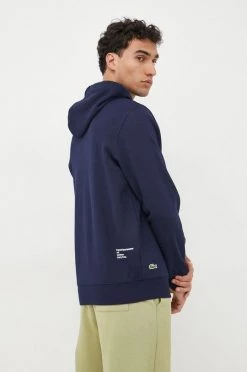 Ανδρικά Χωρίς φερμουάρ Βαμβακερή μπλούζα Lacoste ναυτικό μπλε, -Lacoste Κατάστημα unnamed file 145