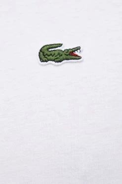 Ανδρικά Μπλουζάκια Βαμβακερό μπλουζάκι Lacoste άσπρο -Lacoste Κατάστημα unnamed file 1452