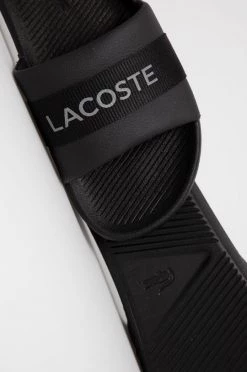 Ανδρικά Παντόφλες Lacoste χρώμα: μαύρο -Lacoste Κατάστημα unnamed file 1502