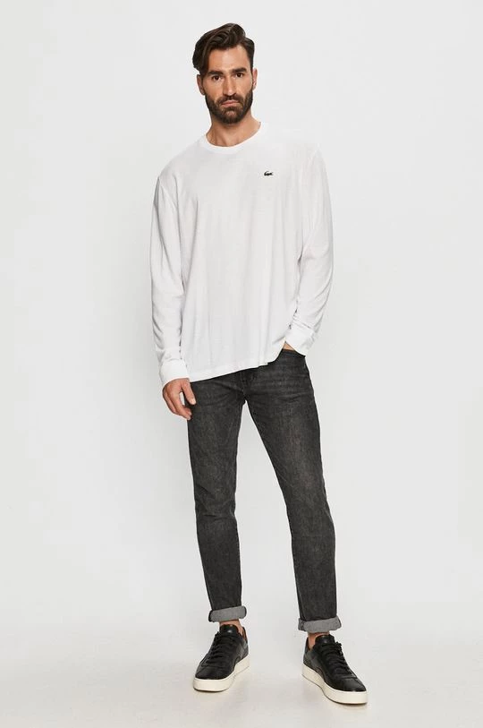 Ανδρικά Μακρυμάνικα Lacoste - Longsleeve γραφίτης 2 Ανδρικά Μακρυμάνικα Lacoste - Longsleeve γραφίτης - Image 2