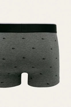 Ανδρικά Μπόξερ και σλιπ Λειτουργικά εσώρουχα Lacoste χρώμα: μαύρο -Lacoste Κατάστημα unnamed file 1562