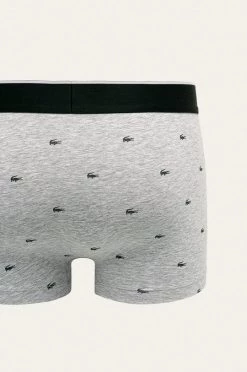 Ανδρικά Μπόξερ και σλιπ Λειτουργικά εσώρουχα Lacoste χρώμα: μαύρο -Lacoste Κατάστημα unnamed file 1563