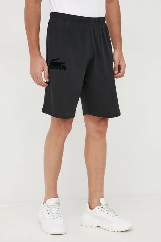 Ανδρικά Σορτς Lacoste μαύρο 1 Ανδρικά Σορτς Lacoste μαύρο