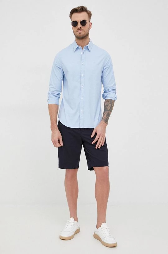 Ανδρικά Σορτς Lacoste ναυτικό μπλε 2 Ανδρικά Σορτς Lacoste ναυτικό μπλε - Image 2