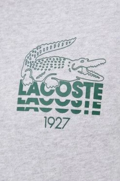 Ανδρικά Χωρίς φερμουάρ Βαμβακερή μπλούζα Lacoste χρώμα: γκρι, 11 Ανδρικά Χωρίς φερμουάρ Βαμβακερή μπλούζα Lacoste χρώμα: γκρι, -Lacoste Κατάστημα unnamed file 1670