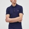 Ανδρικά Πόλο μπλουζάκια Βαμβακερό μπλουζάκι πόλο Lacoste ναυτικό μπλε