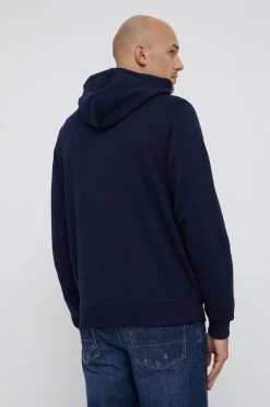 Ανδρικά Χωρίς φερμουάρ Βαμβακερή μπλούζα Lacoste χρώμα: ναυτικό μπλε -Lacoste Κατάστημα unnamed file 1717