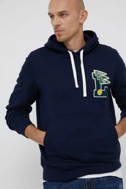 Ανδρικά Χωρίς φερμουάρ Βαμβακερή μπλούζα Lacoste χρώμα: ναυτικό μπλε -Lacoste Κατάστημα unnamed file 1718