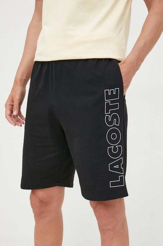Ανδρικά Σορτς Lacoste μαύρο 1 Ανδρικά Σορτς Lacoste μαύρο