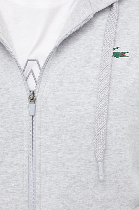 Ανδρικά Με φερμουάρ Μπλούζα Lacoste γκρι, 5 Ανδρικά Με φερμουάρ Μπλούζα Lacoste γκρι, - Image 5