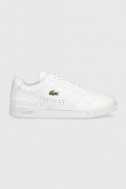 Ανδρικά Sneakers Δερμάτινα αθλητικά παπούτσια Lacoste άσπρο