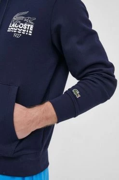 Ανδρικά Χωρίς φερμουάρ Βαμβακερή μπλούζα Lacoste χρώμα: ναυτικό μπλε, -Lacoste Κατάστημα unnamed file 228