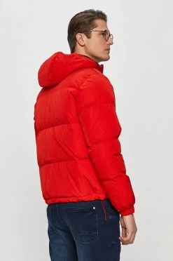 Ανδρικά Κοντά μπουφάν Lacoste - Μπουφάν με επένδυση από πούπουλα κόκκινο -Lacoste Κατάστημα unnamed file 241