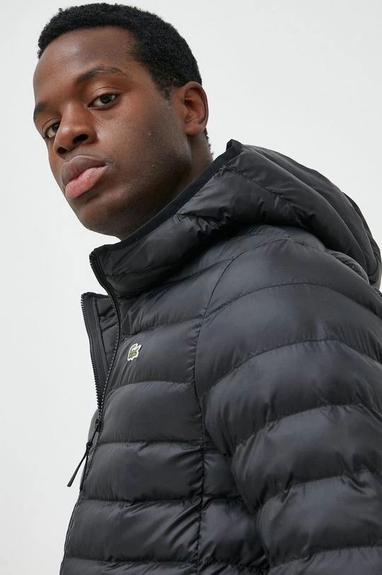 Ανδρικά Κοντά μπουφάν Μπουφάν Lacoste μαύρο, 4 Ανδρικά Κοντά μπουφάν Μπουφάν Lacoste μαύρο, - Image 4