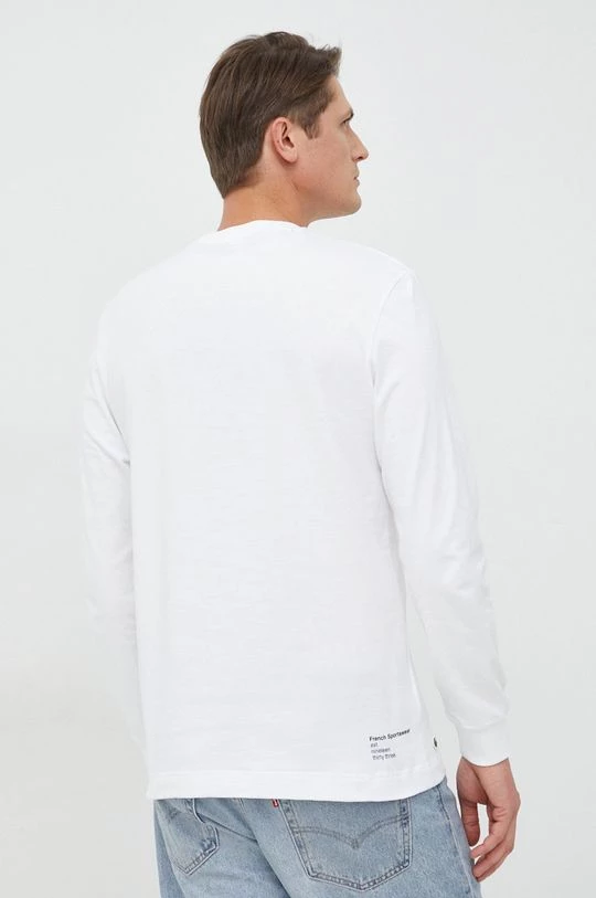 Ανδρικά Μακρυμάνικα Βαμβακερή μπλούζα με μακριά μανίκια Lacoste άσπρο 3 Ανδρικά Μακρυμάνικα Βαμβακερή μπλούζα με μακριά μανίκια Lacoste άσπρο - Image 3