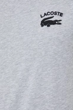 Ανδρικά Μπλουζάκια Βαμβακερό μπλουζάκι Lacoste ασημί -Lacoste Κατάστημα unnamed file 339