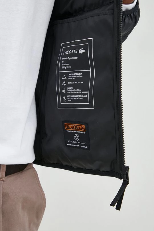 Ανδρικά Κοντά μπουφάν Μπουφάν Lacoste μαύρο, 6 Ανδρικά Κοντά μπουφάν Μπουφάν Lacoste μαύρο, - Image 6