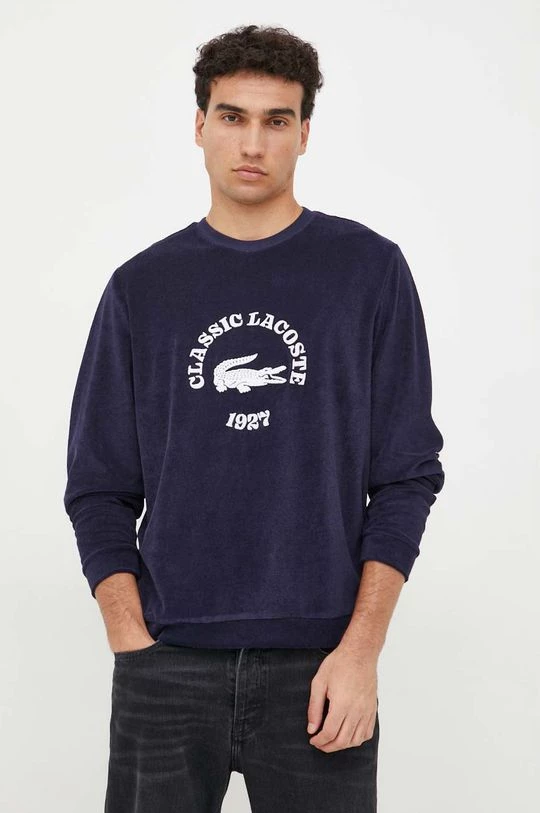Ανδρικά Χωρίς φερμουάρ Μπλούζα Lacoste ναυτικό μπλε, 1 Ανδρικά Χωρίς φερμουάρ Μπλούζα Lacoste ναυτικό μπλε,