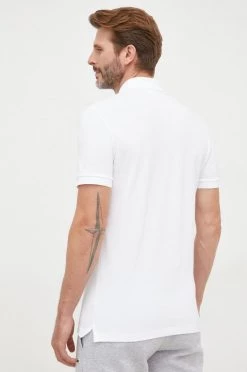 Ανδρικά Πόλο μπλουζάκια Βαμβακερό μπλουζάκι πόλο Lacoste άσπρο -Lacoste Κατάστημα unnamed file 378