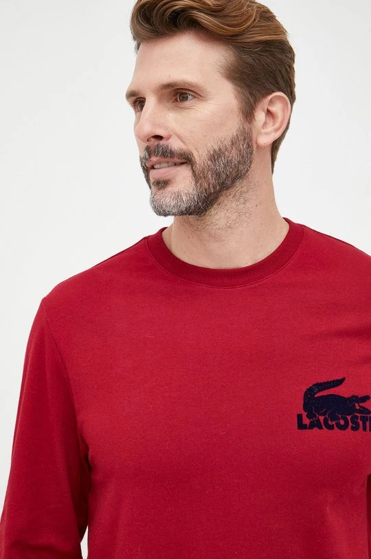 Ανδρικά Χωρίς φερμουάρ Μπλούζα Lacoste τιρκουάζ 4 Ανδρικά Χωρίς φερμουάρ Μπλούζα Lacoste τιρκουάζ - Image 4